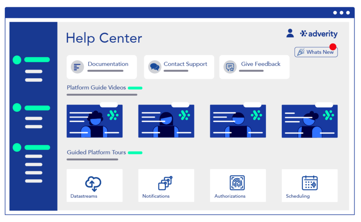 Adverity Help Centre