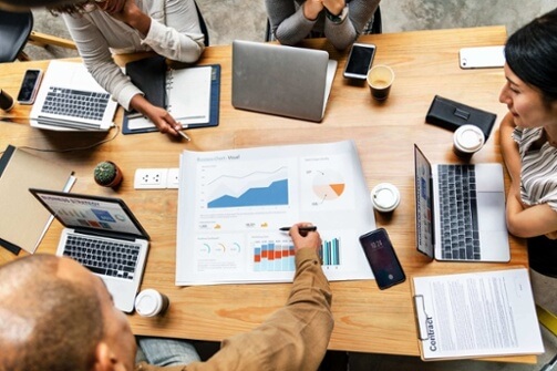 Data analysis and reporting to colleagues