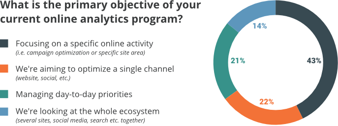 The goals executive have for analytics