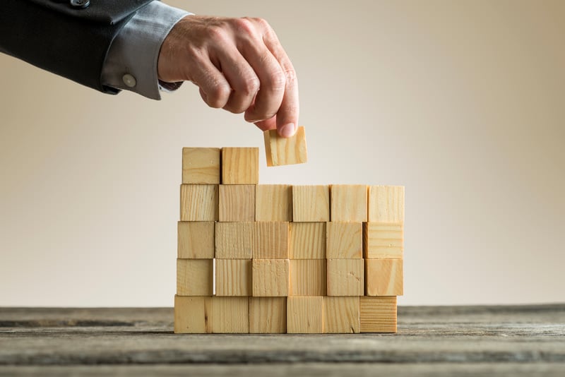 wooden blocks - standardizing naming conventions lets marketers compare apples to apples