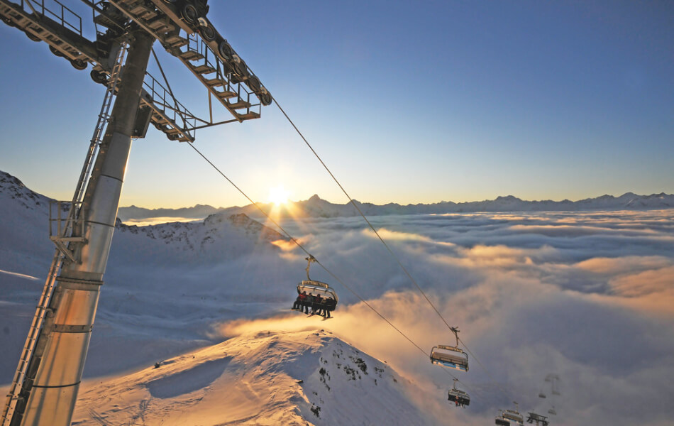 skiing austria